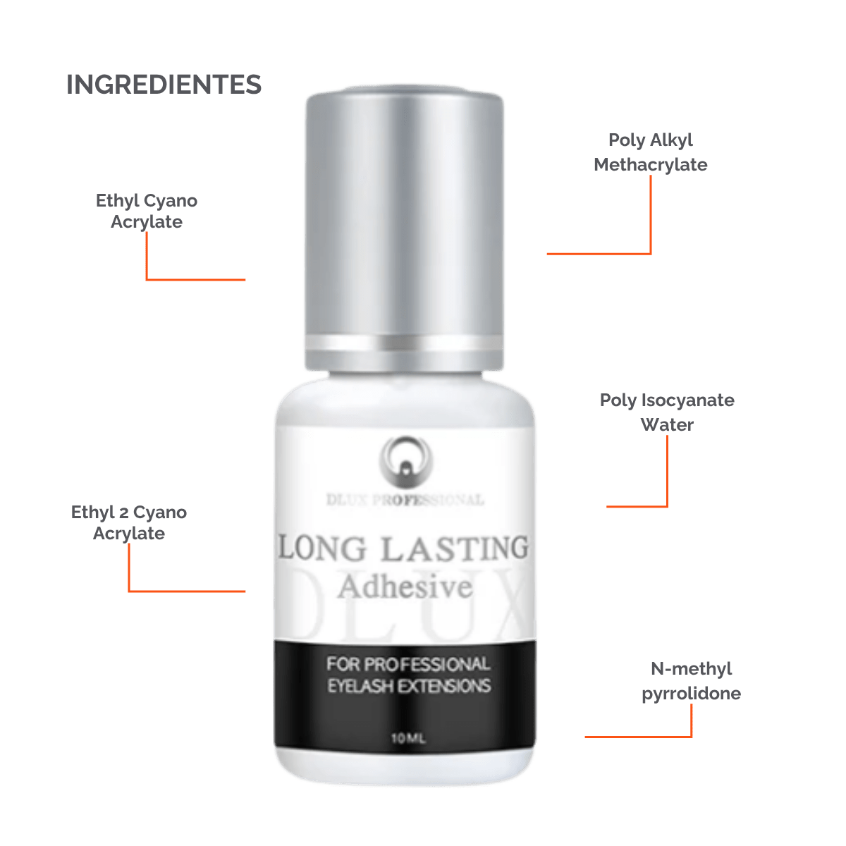 Adhesivo Long Lasting - Dlux Professional ®