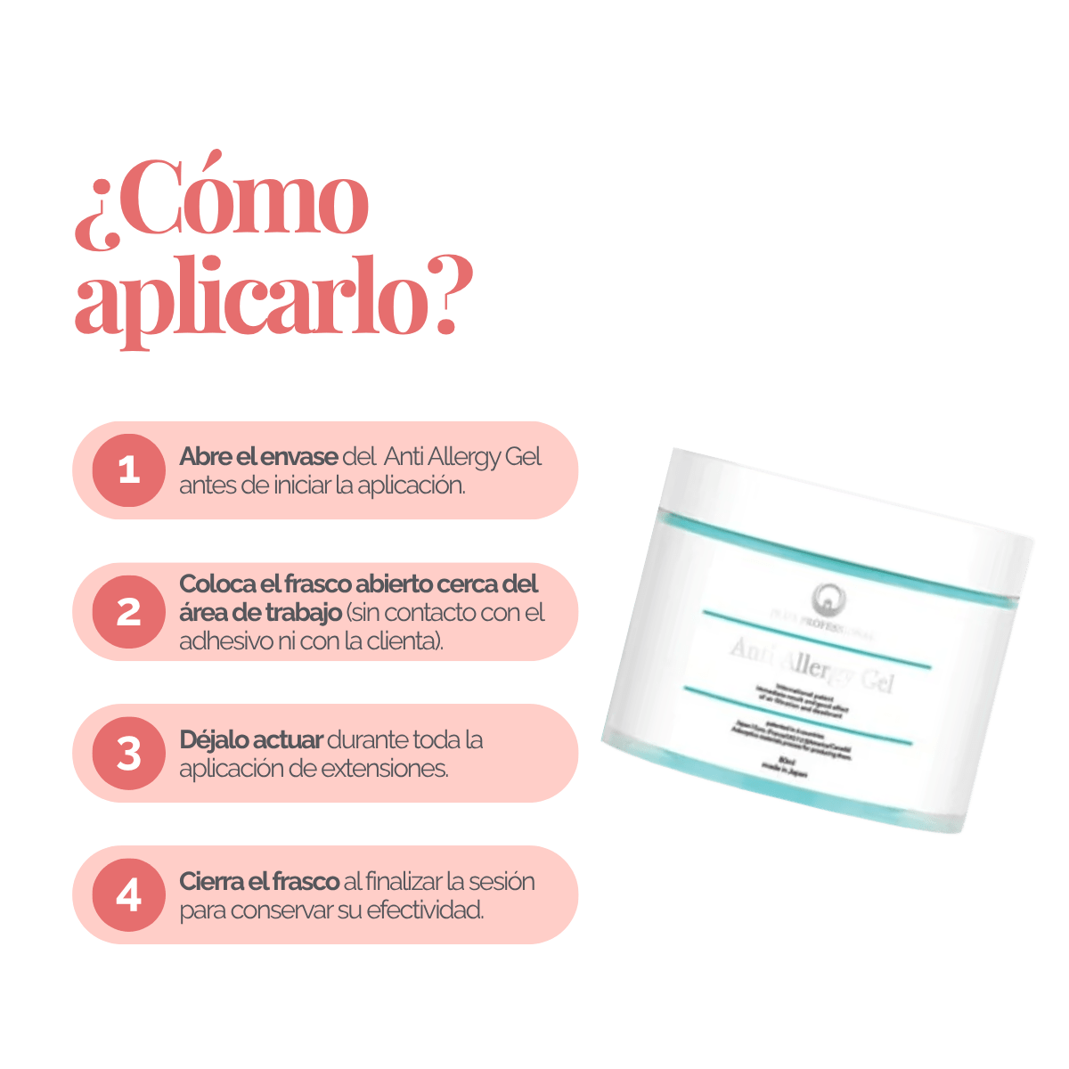 DLUX Anti Allergy Gel - Neutralizador de Vapores y Eliminador de Olores - Dlux Professional ®
