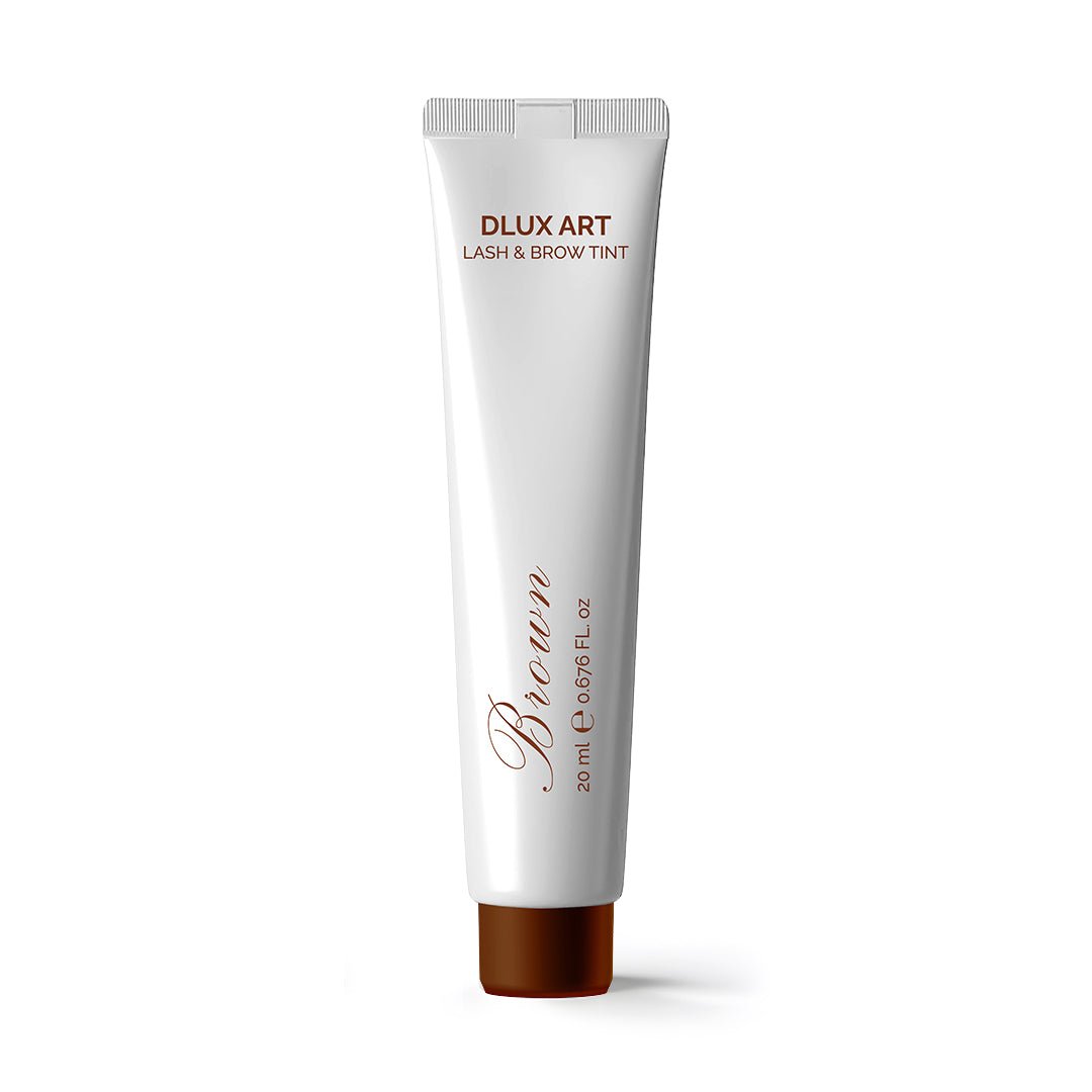DLUX ART Lash & Brow Tint Brown - Tinte para cejas - Dlux Professional ®