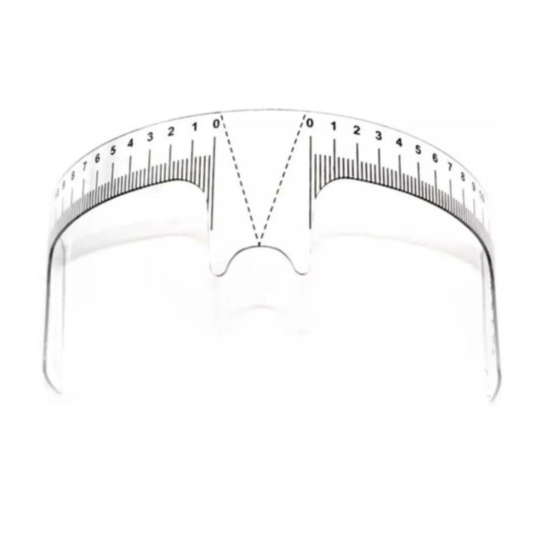 Regla Para Diseño De Ceja - Dlux Professional ®