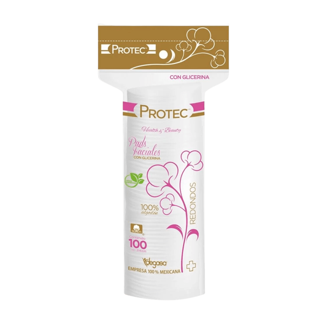 Toallitas Desmaquillantes Protec Con 100 Piezas - Dlux Professional ®