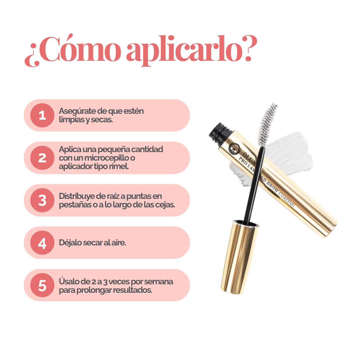 Dlux Sellador para extensiones de pestaña