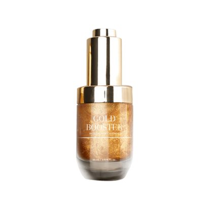 Gold Booster Serum DLUX Pro Suero Profesional para pestañas y cejas hidratación péptidos densidad post tratamiento alta gama