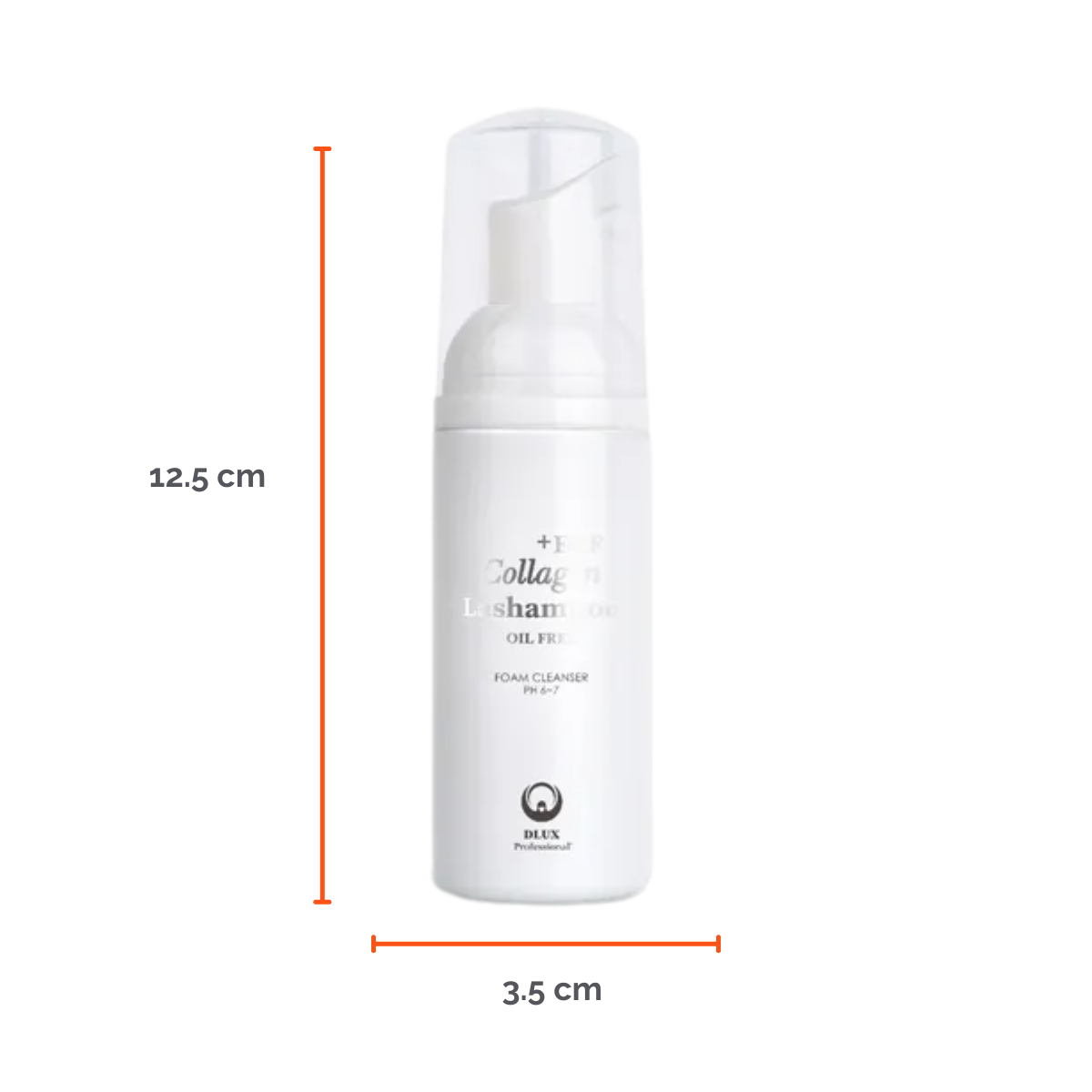 EGF Collagen Lashampoo Cleanser espuma limpiadora profesional para extensiones de pestañas 50ml