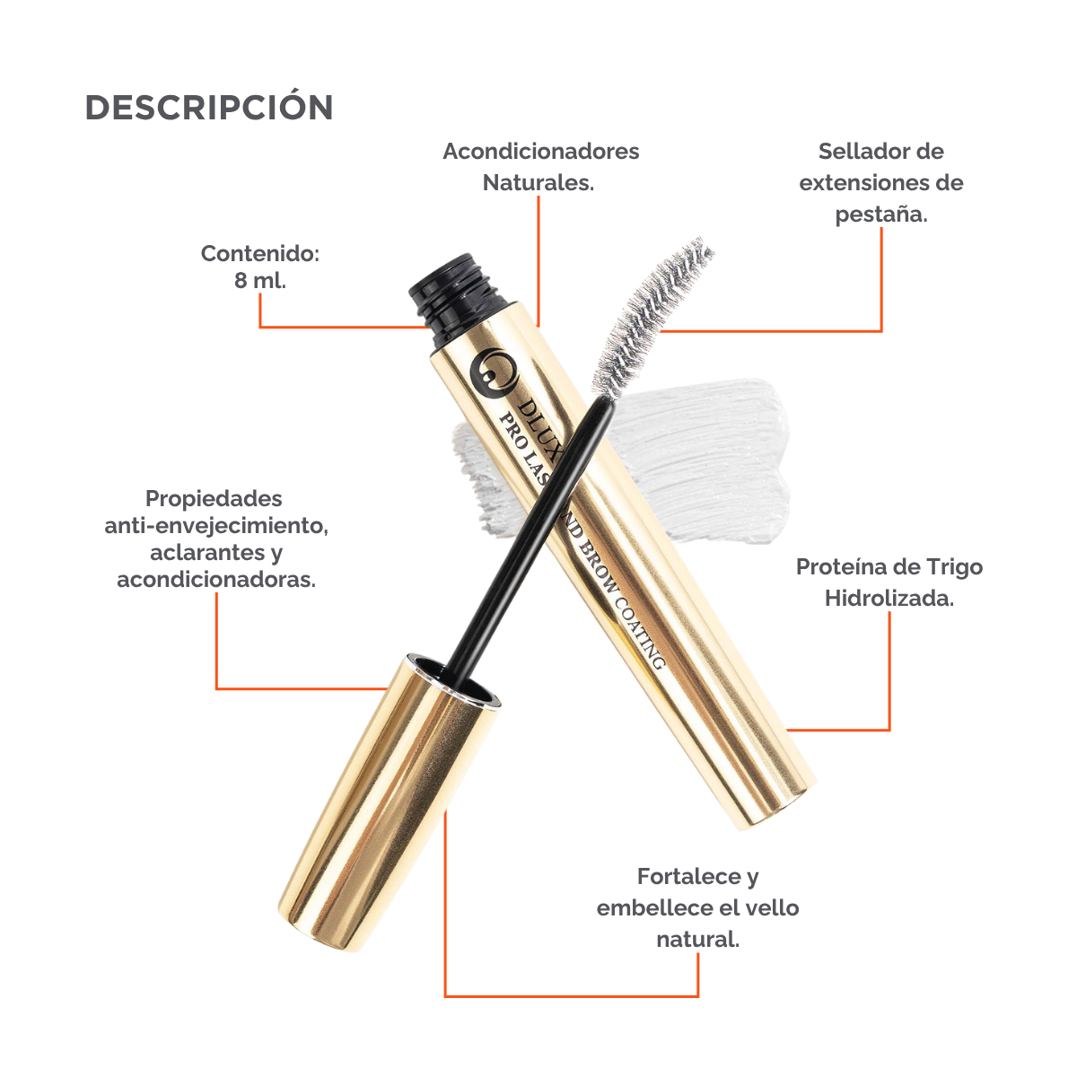 Dlux Sellador para extensiones de pestaña