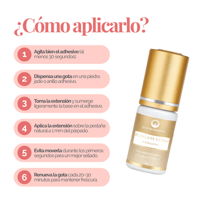 Adhesivo Flawless Ultra Plus - Dlux Professional ®