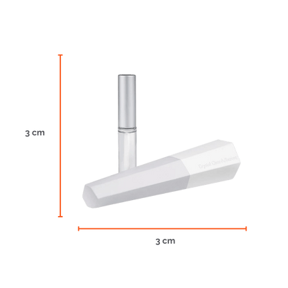 Lift Adhesive Dlux Professional – fórmula clara y suave para lash lift profesional, envase transparente de 5 ml, ideal para ojos sensibles
