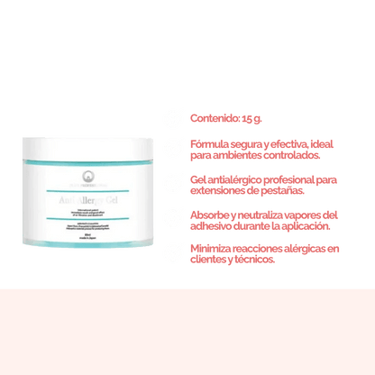 DLUX Anti Allergy Gel - Neutralizador de Vapores y Eliminador de Olores - Dlux Professional ®