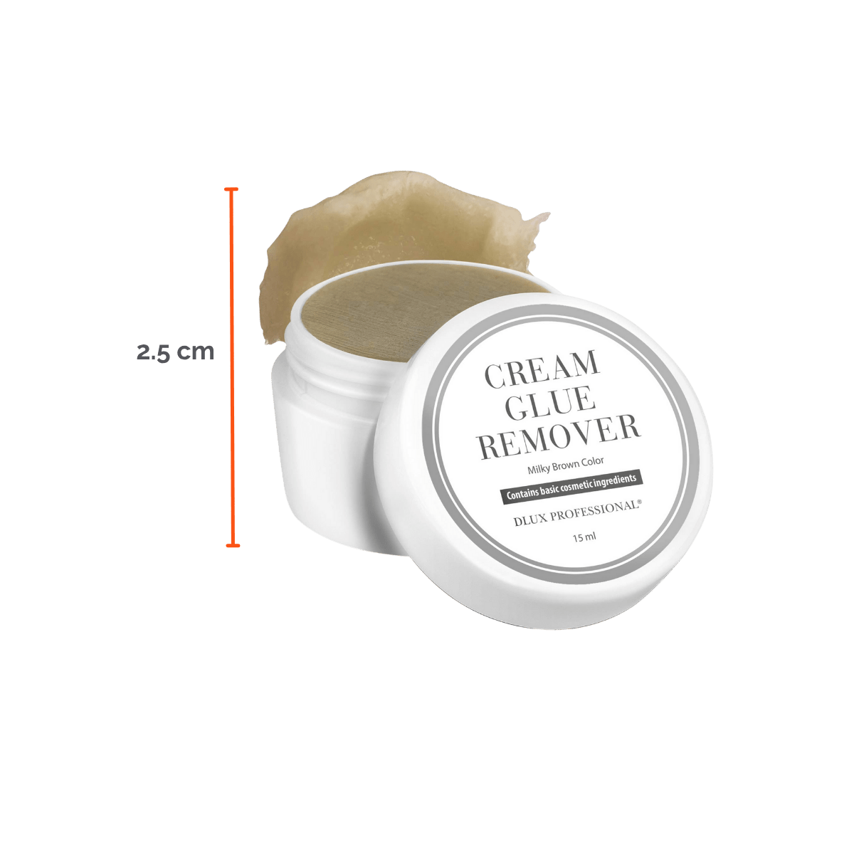 Removedor en crema de extensiones de pestañas - Dlux Professional ®